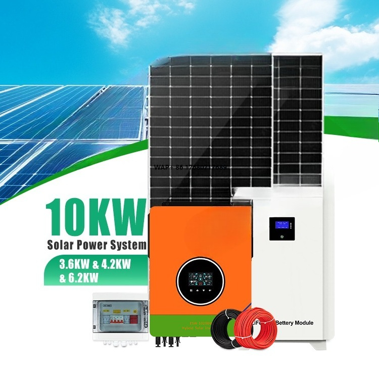Solar Panel System 10Kw - ESUN precio directo de fábrica 10KW