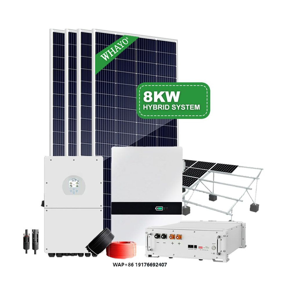 Solar Panel System 10Kw - Sistema de Energía Solar Híbrido Deye