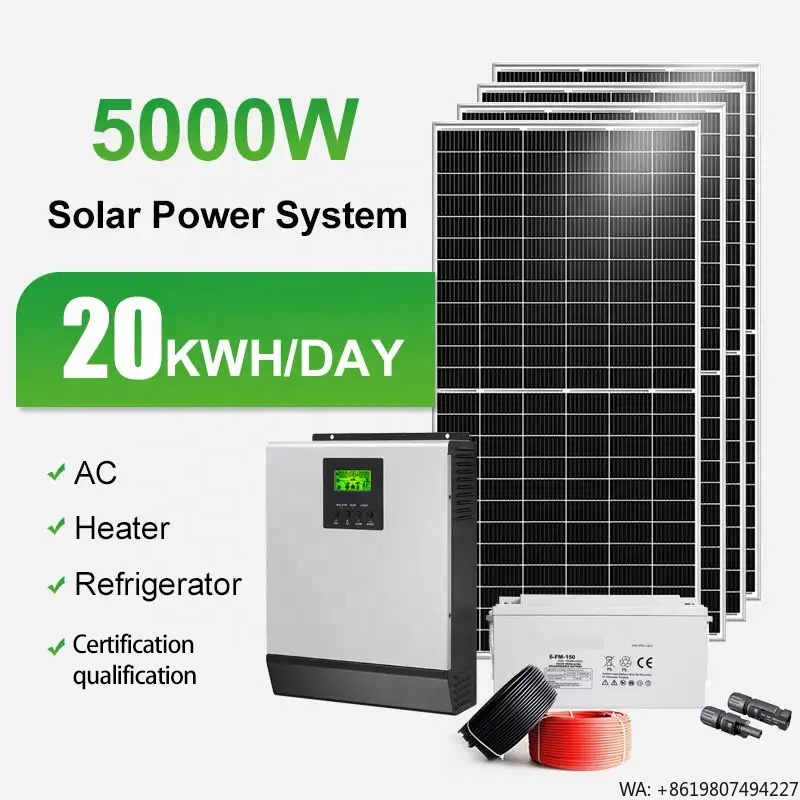 Solar Panel System 10Kw - Sistema de Energía Solar de 5kW