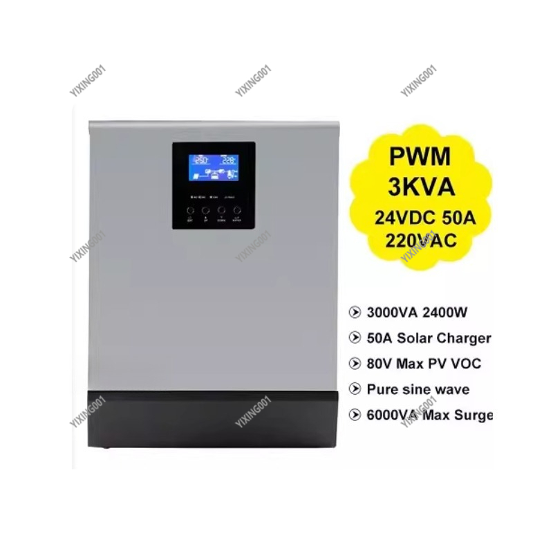 Mppt Charge Controller - Inversor Solar de 3KVA/2400W 24V -