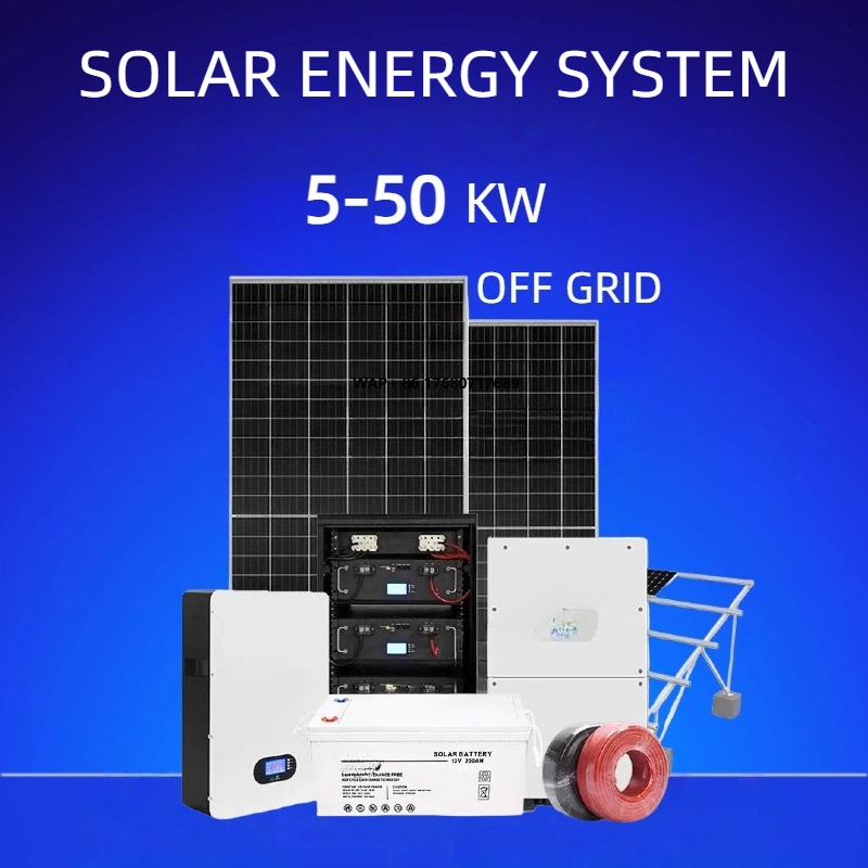 Solar Panel System 10Kw - Sistema de almacenamiento de energía fotovoltaica,