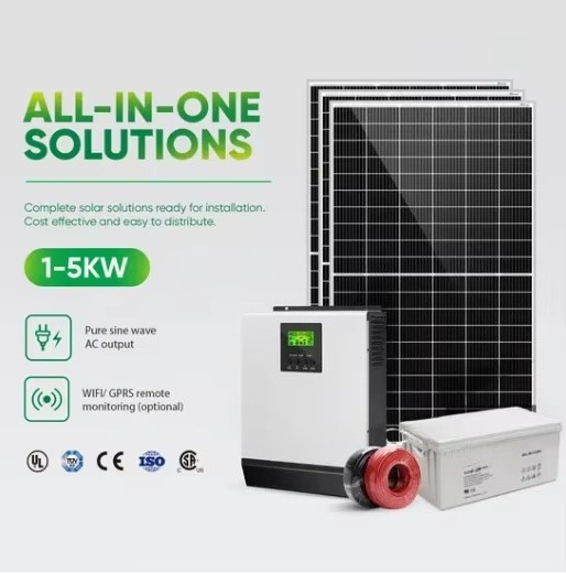Solar Panel System 10Kw - Sistema Completo de Energía Solar para