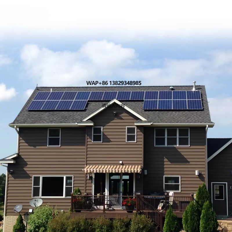 Solar Panel System 10Kw - Kit solar para hogar inteligente Sistema