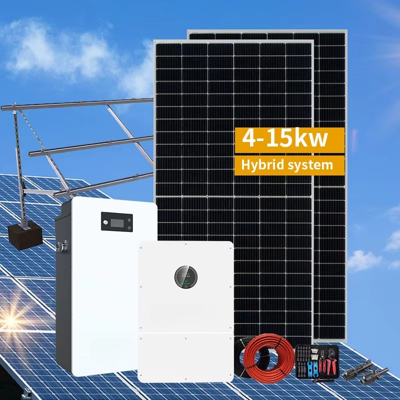 Solar Panel System 10Kw - Sistema solar fotovoltaico de 10kw, kit