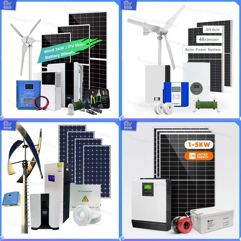 Generador de Turbina Eólica So - Wind Solar Hybrid Kit reseña y precio
