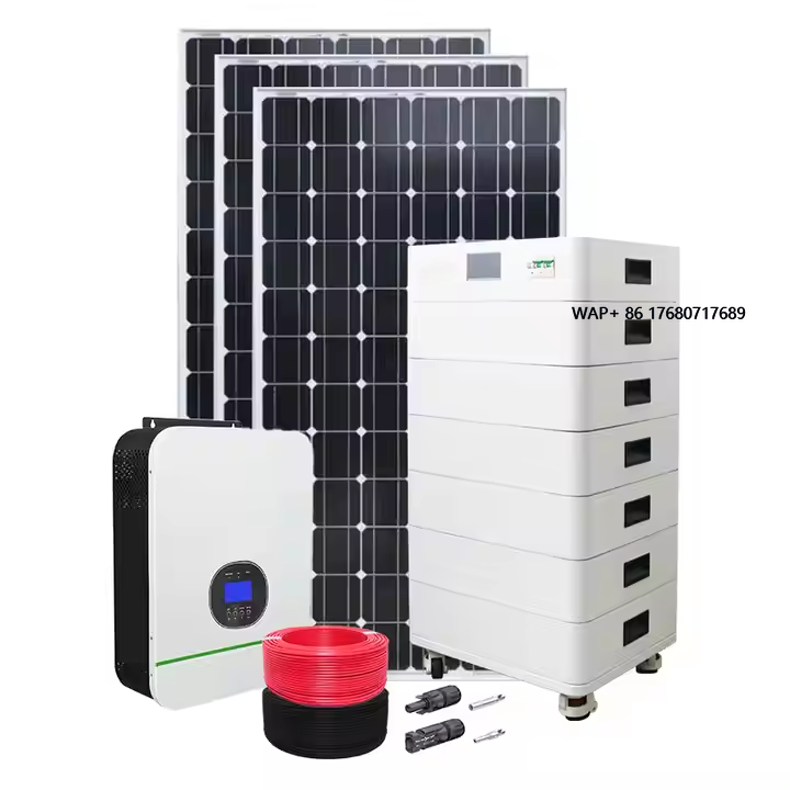 Paneles Solares con Batería e  - Solar Panel System 10Kw reseña y precio