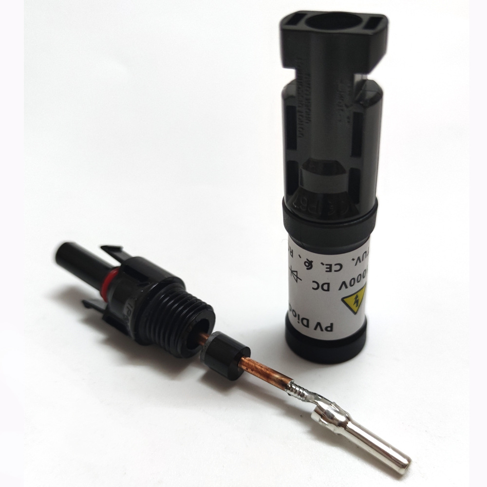 Conector de cable para panel s - Solar Cable Mc4 Connector reseña y precio