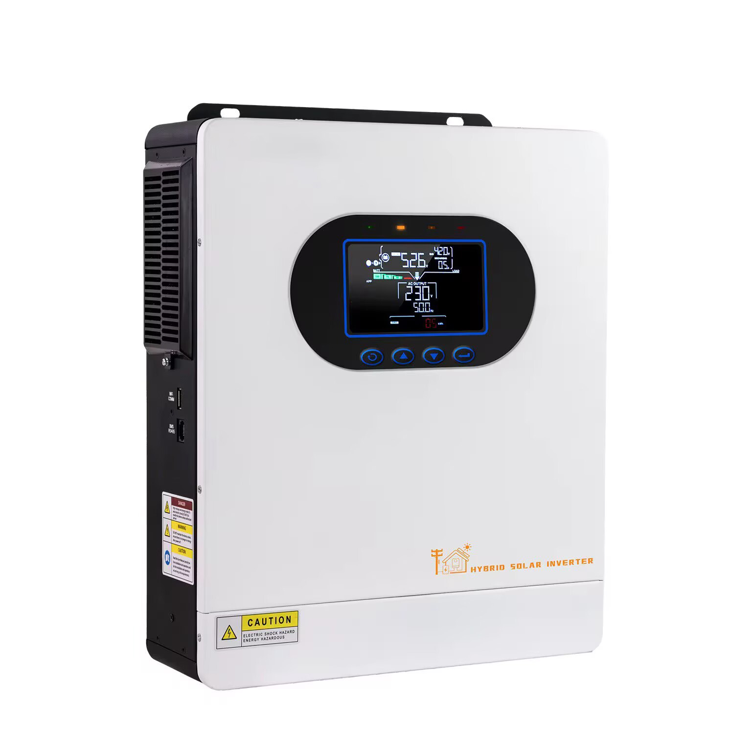 Inversor solar híbrido de 6.2K - Mppt Charge Controller reseña y precio