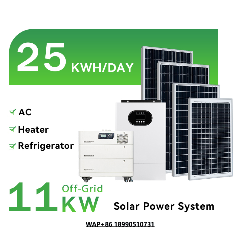 0ff Grid Hybrid 5KW 10KW 15KW  - Solar Panel System 10Kw reseña y precio