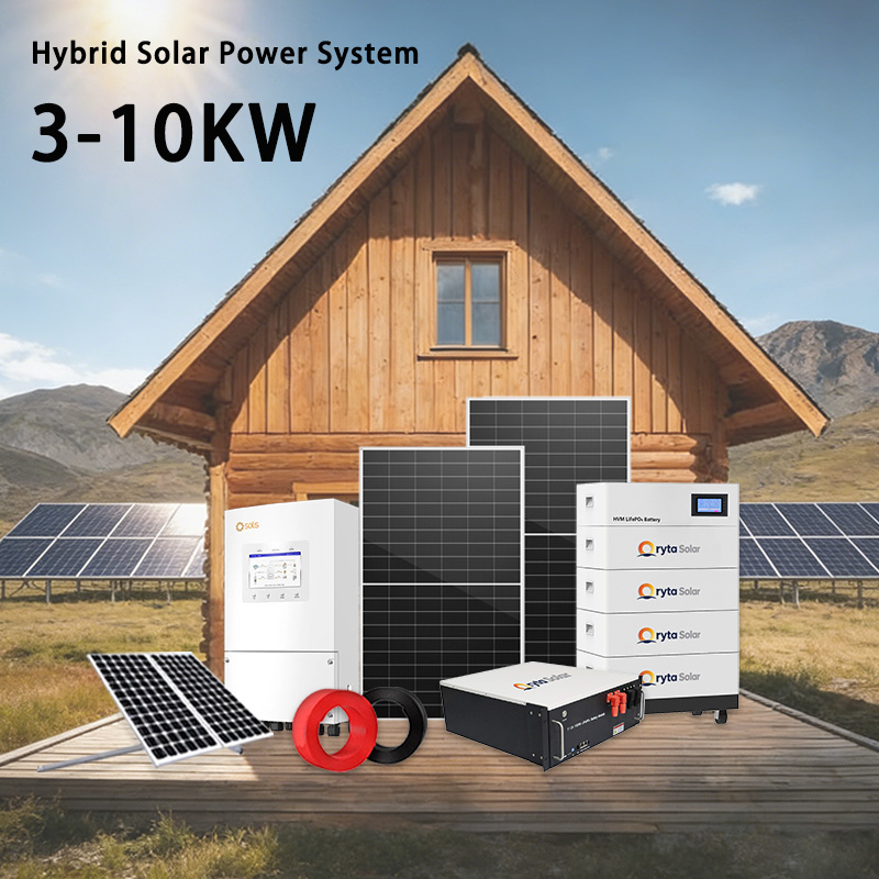 Sistema Solar Híbrido Completo - Solar Panel System 10Kw reseña y precio