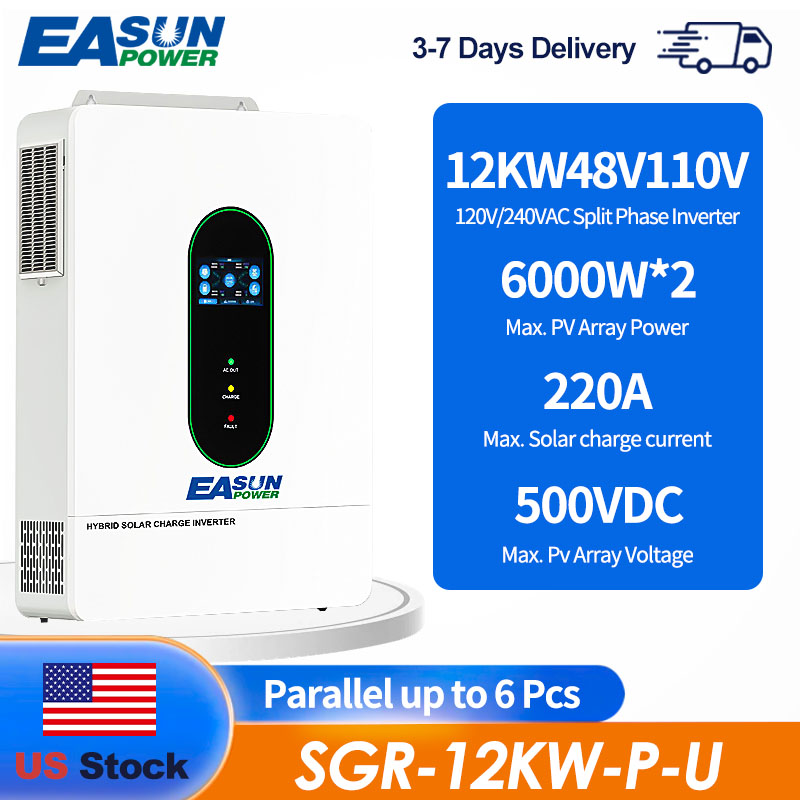 Inversor Solar Híbrido EASUN U - Mppt Charge Controller reseña y precio