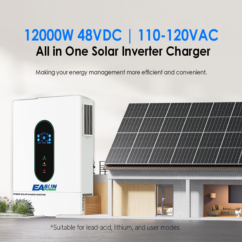 Inversor Solar Híbrido EASUN U - Mppt Charge Controller reseña y precio