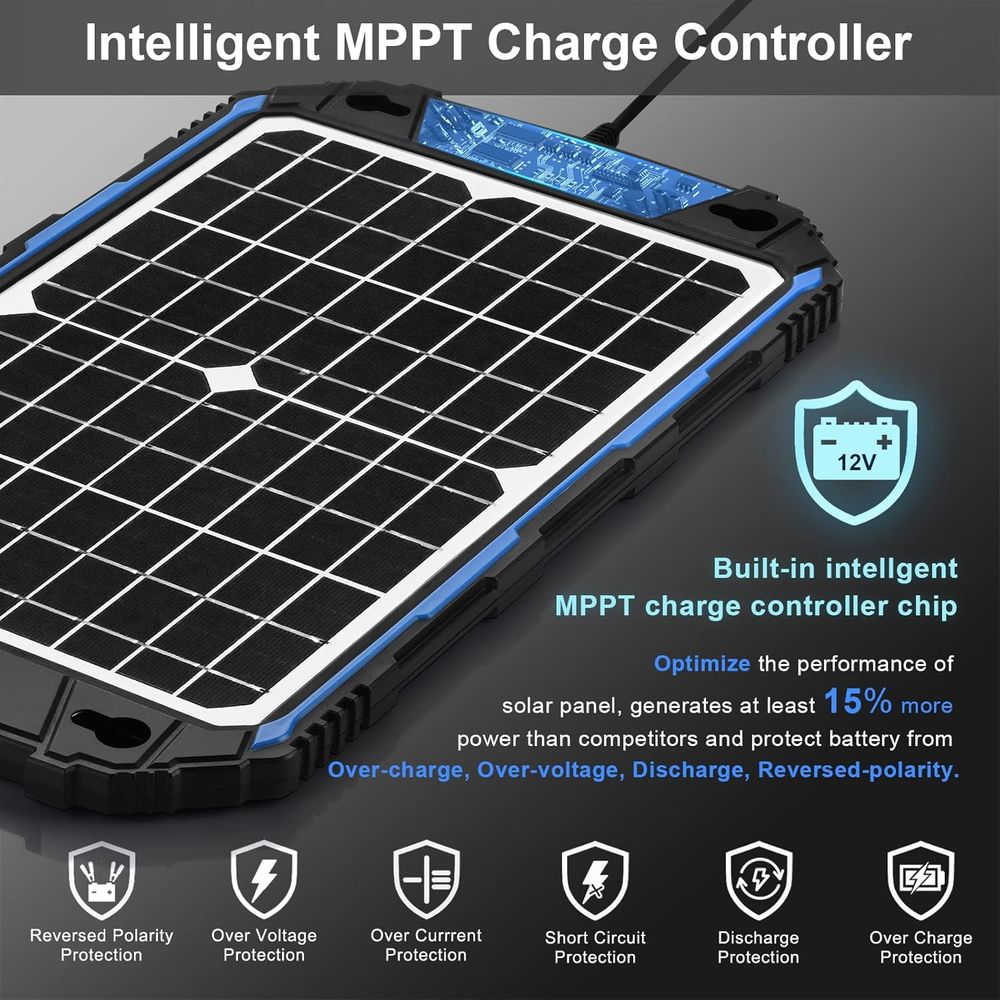 Cargador y Mantenedor de Bater - Mppt Charge Controller reseña y precio