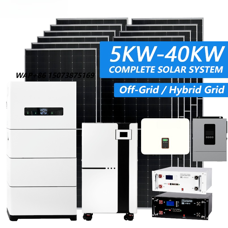 Sistema Solar Híbrido Completo - Solar Panel System 10Kw reseña y precio