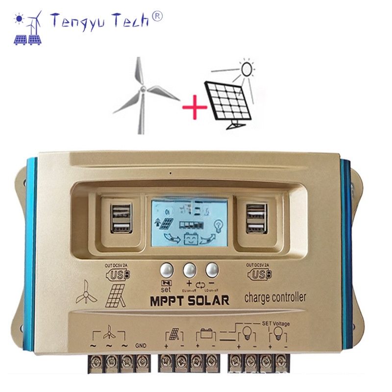 Controlador de Carga Híbrido S - Wind Solar Hybrid Kit reseña y precio