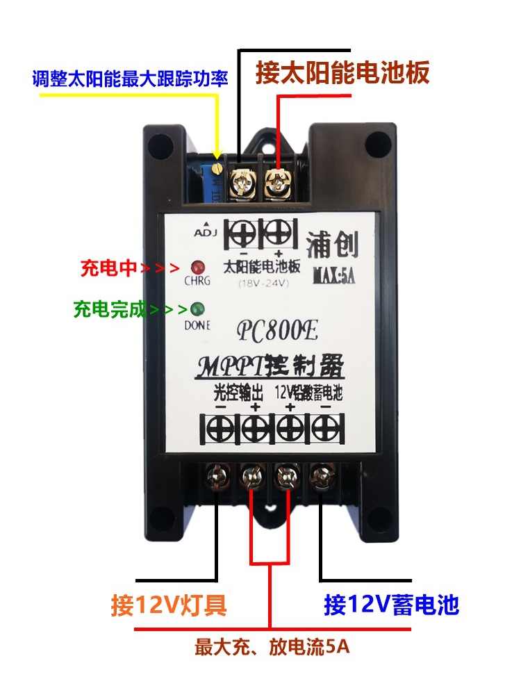 Controlador solar MPPT, módulo - Mppt Charge Controller reseña y precio
